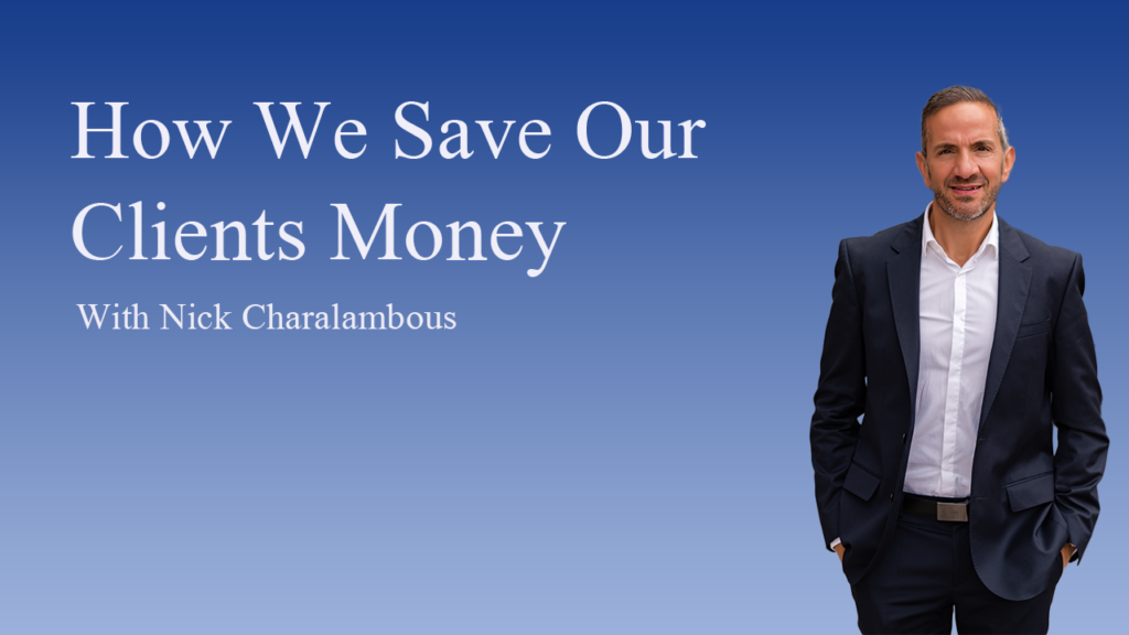 How we save our clients money using our financial advisory services